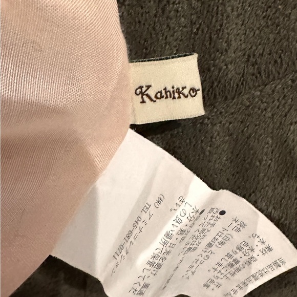 Kahiko Small Classy Floral Print Handbag Tote Orange Green White Zipper Closure - Picture 12 of 16